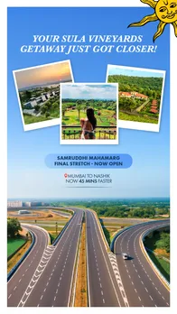 Sula Vineyard Samruddhi Mahamarg creative